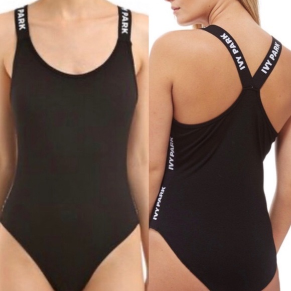 IVY PARK Tops - IVY PARK Black Bodysuit